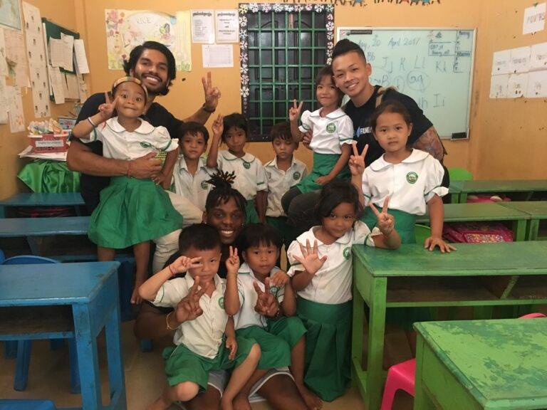 image of school children who benefitted from Better Giving nonprofit PH8 Foundation support