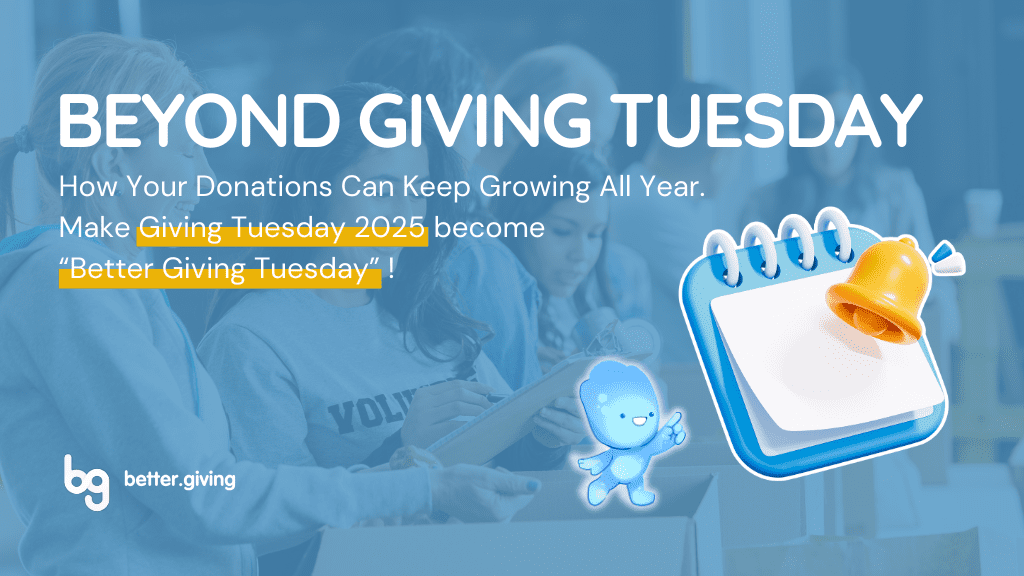 Beyond Giving Tuesday: How Your Donations Can Keep Growing All Year