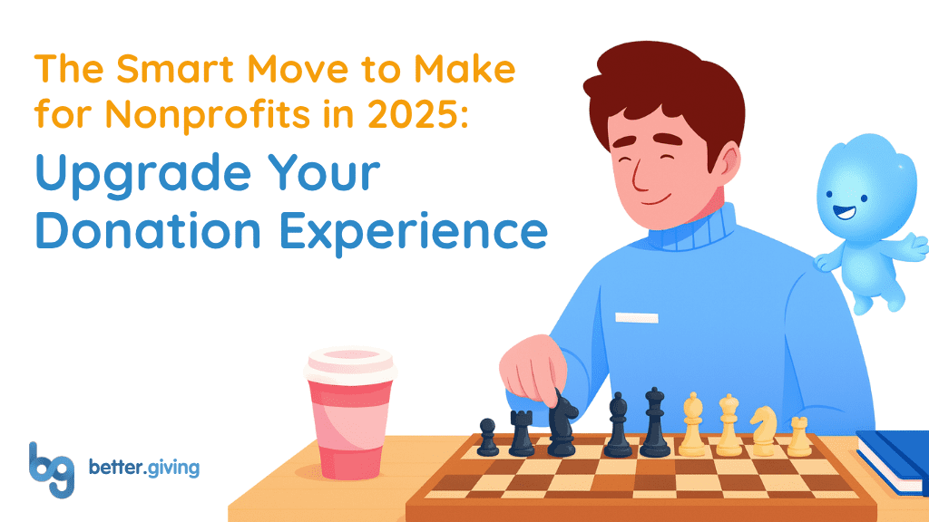 Better Giving - the Smart Move to Make Blog article banner image