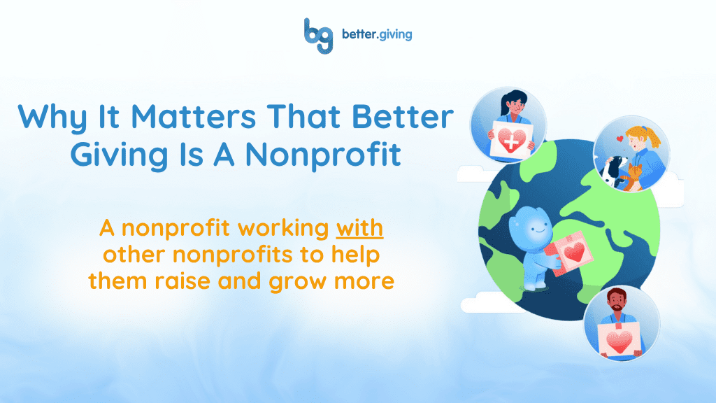 A nonprofit working with nonprofits blog banner